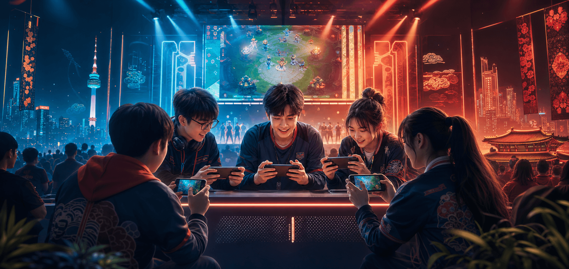 Không khí giải đấu Liên Quân Campus Cup